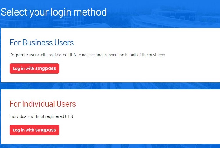 CSP Login as Business User 